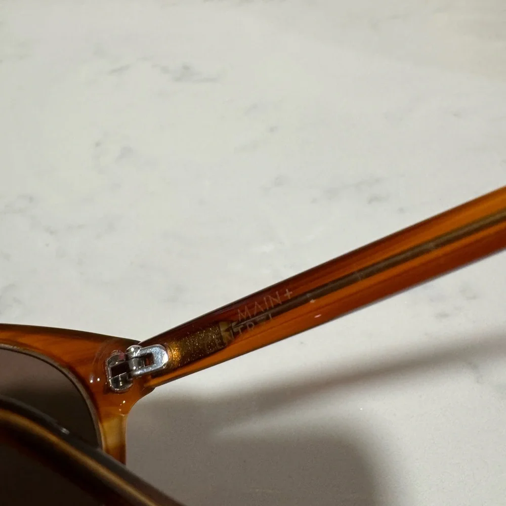 FINAL SALE✨  MAIN + CENTRAL bunbury brown horn sunglasses 🤎